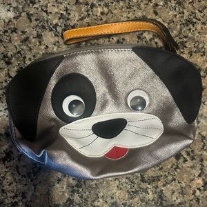 Travel bag with dog face. NWOT
